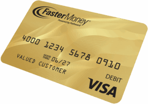 FasterMoney gold card